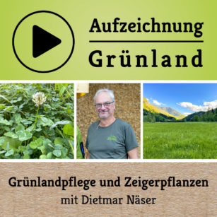 Shop-Tickte für die Aufzeichnung Grünlandpflege und Zeigerpflanzen mit Dietmar Näser
